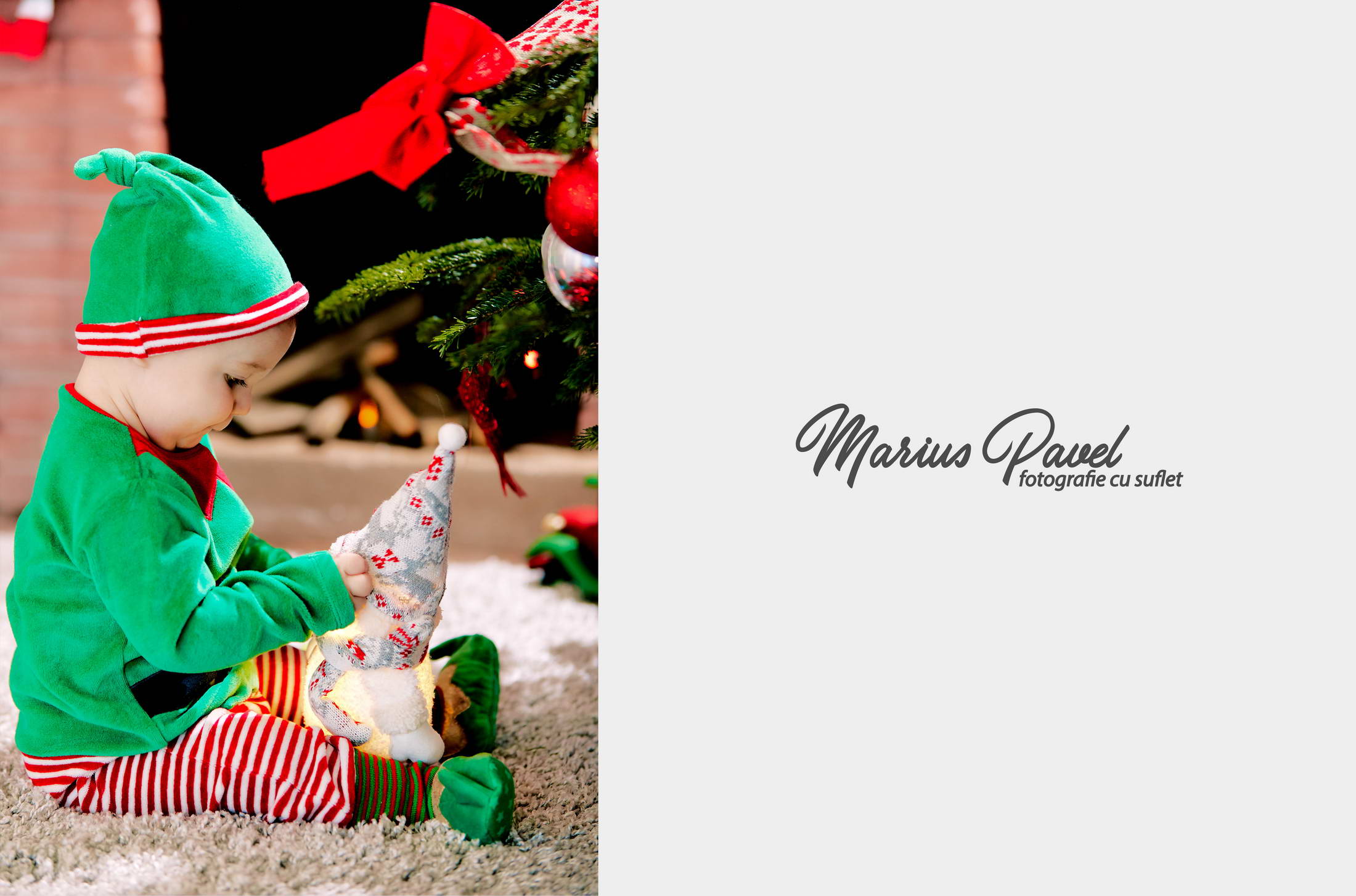 Fotografii Langa Semineu Si Bradul Impodobit De Craciun La Brasov (1)