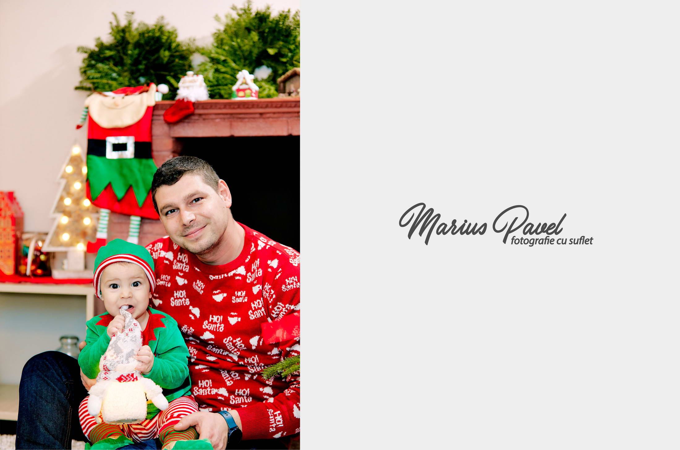 Fotografii Langa Semineu Si Bradul Impodobit De Craciun La Brasov (5)