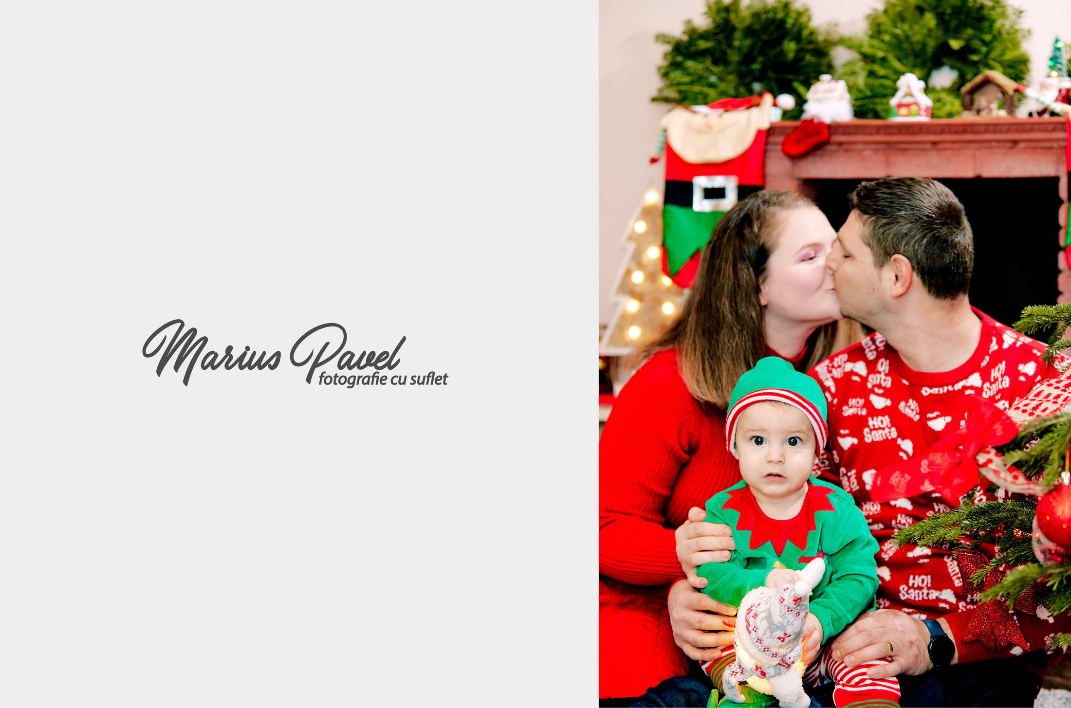 Fotografii Langa Semineu Si Bradul Impodobit De Craciun La Brasov (6)